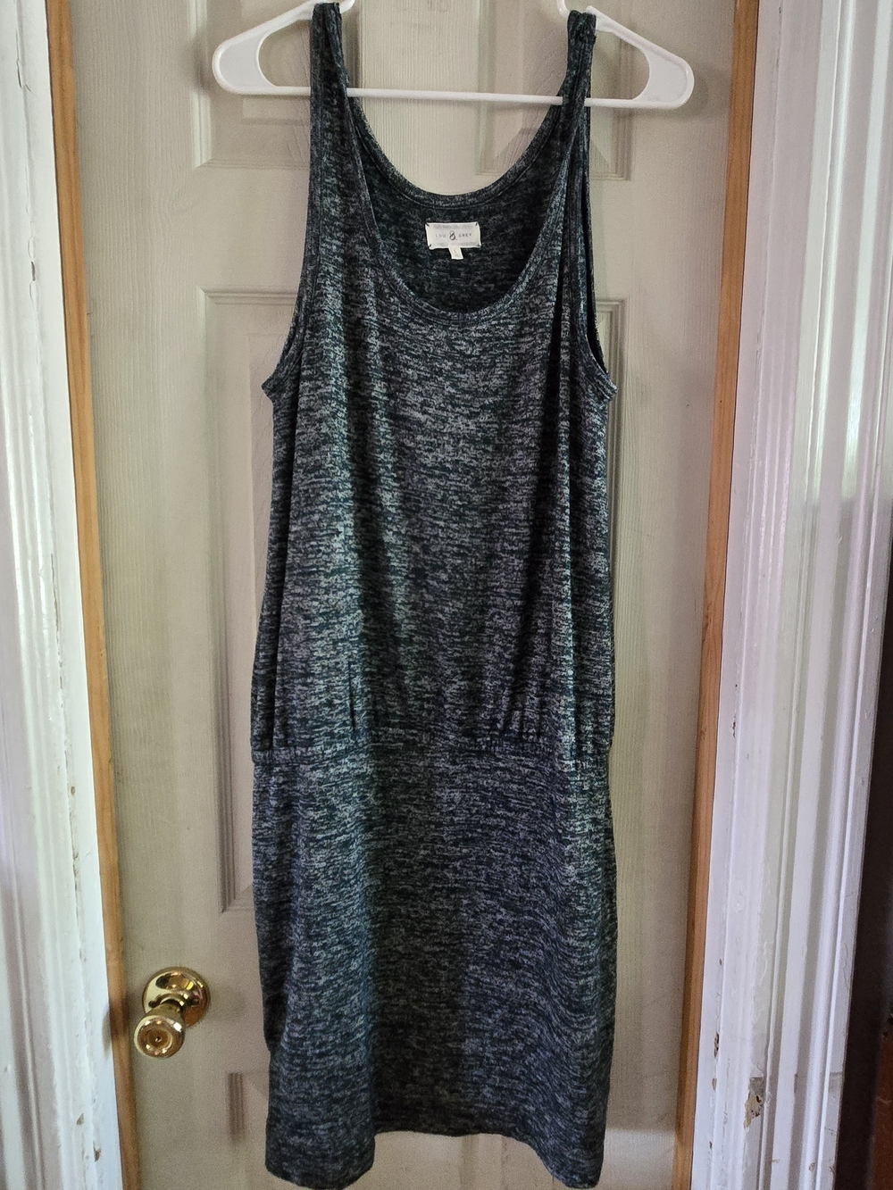Lou & Grey Heathered Green Tank Dress